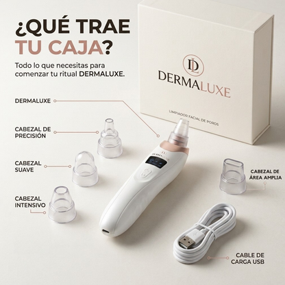 DERMOLUXE® LIMPIADOR FACIAL  LIMPIEZA PROFUNDA DE POROS Y PUNTOS NEGROS.