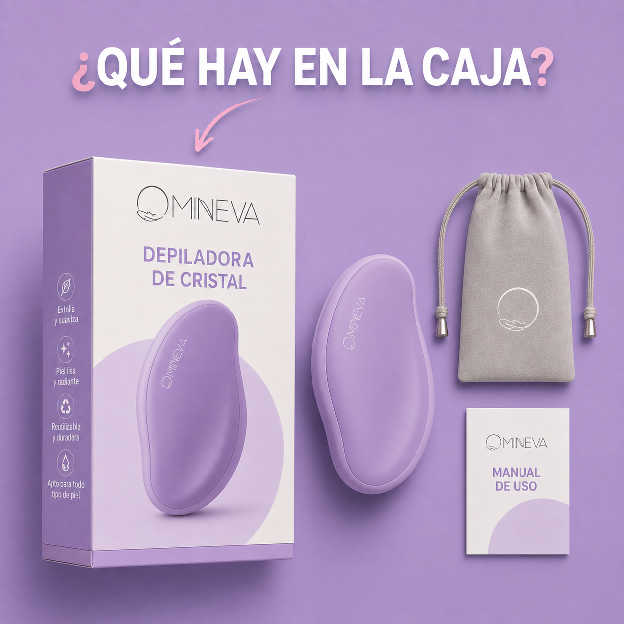Depiladora de Cristal Mineva®